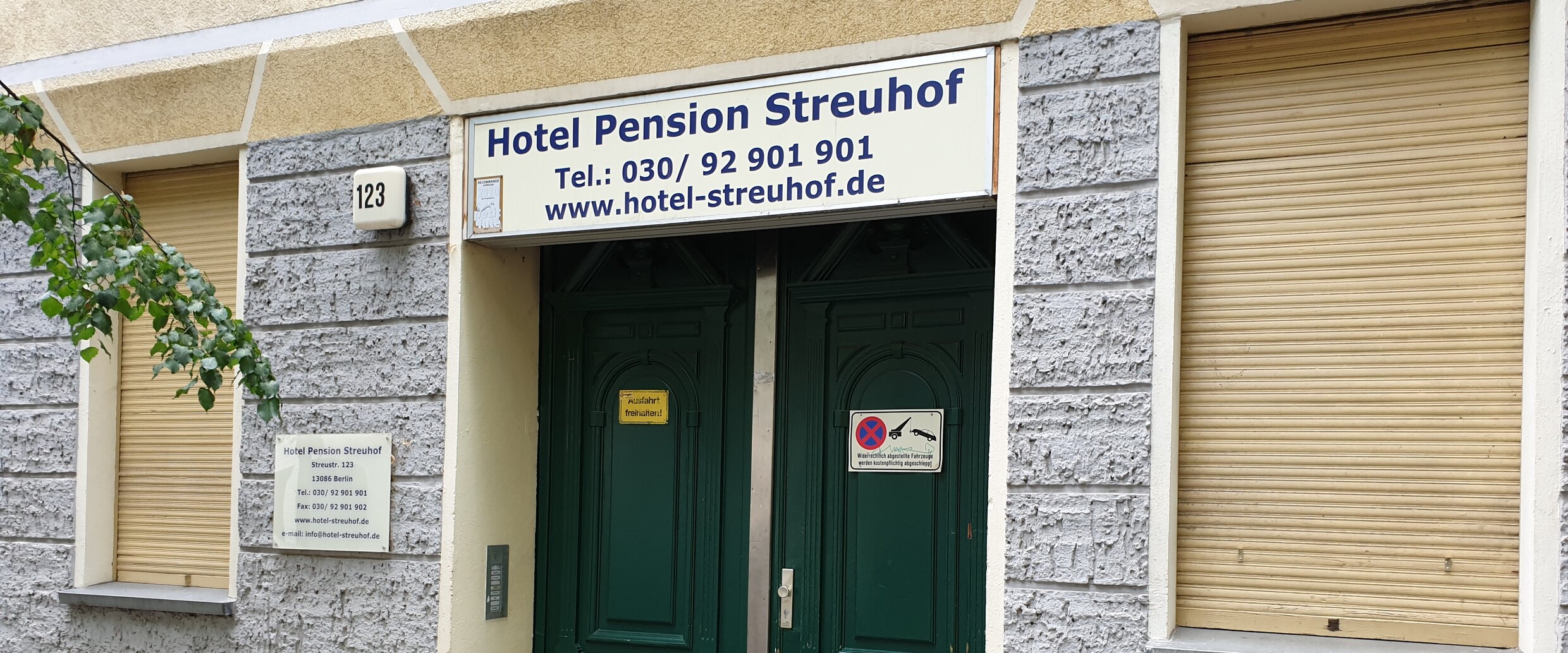Hotel Pension Streuhof Berlin pankowweissenseeprenzlauerberg.berlin